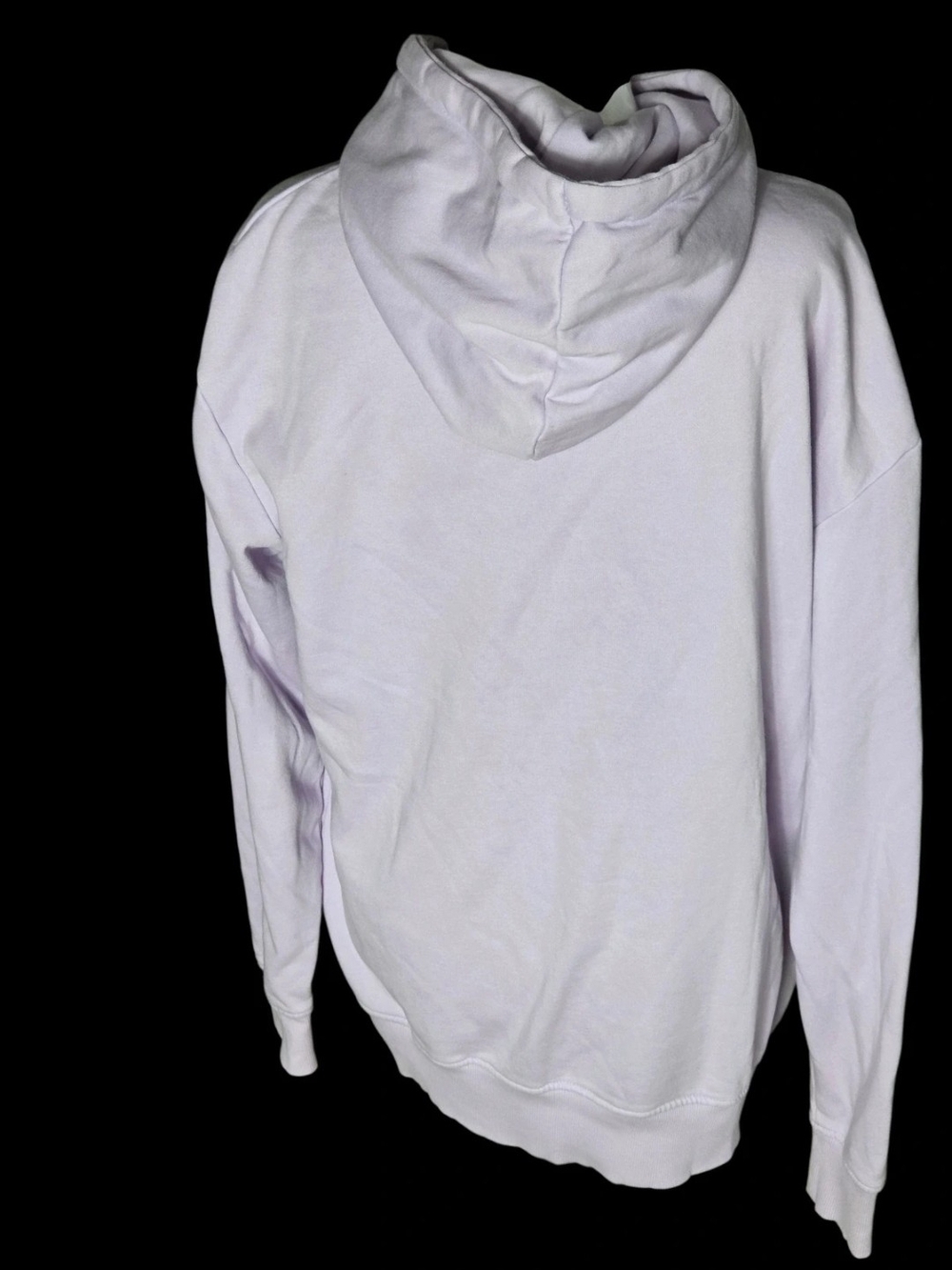 Gymshark Light Lilac Hoodie with White Logo - Picture 2 of 3